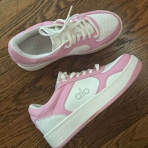 SUPER RARE PINK ALO SHOES